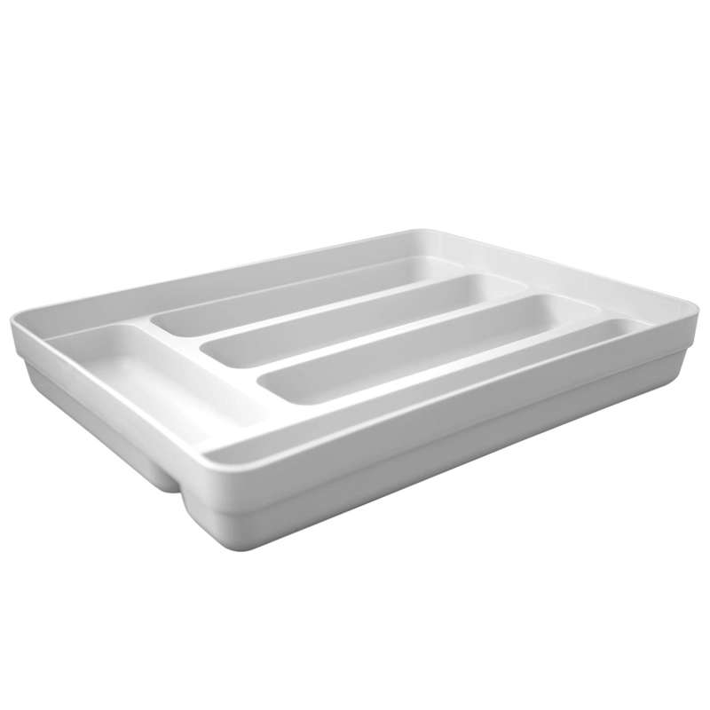 ORGANIZADOR DE CUBIERTOS LOGIC BLANCO - 1