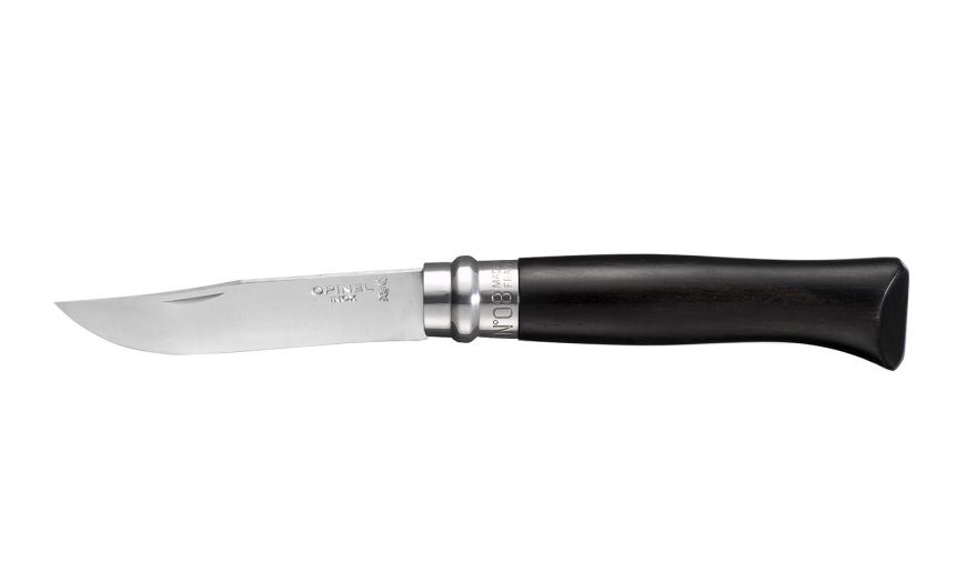 CUCHILLO OPINEL N°8 MANGO DE EBANO - 1