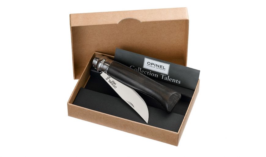 CUCHILLO OPINEL N°8 MANGO DE EBANO - 2