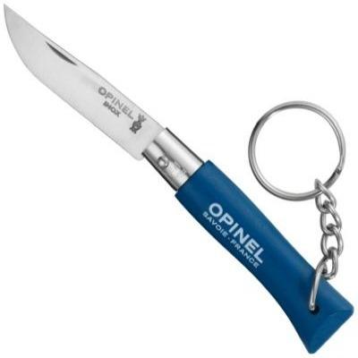 CUCHILLO OPINEL N°4 LLAVERO AZUL - 1