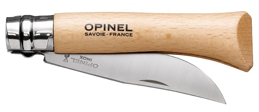 CUCHILLO OPINEL N°10 DE ACERO INOXIDABLE - 2
