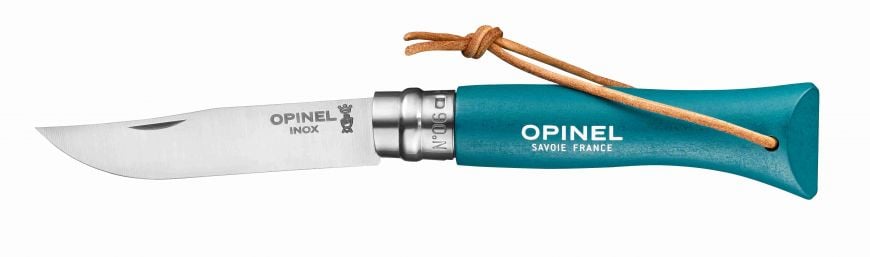 CUCHILLO OPINEL N°6 TREKKING TURQUESA - 1