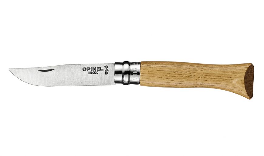 CUCHILLO OPINEL N°6 MANGO DE ROBLE - 1