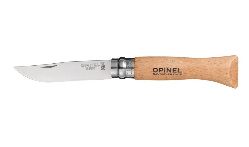 CUCHILLO OPINEL N°6 DE ACERO INOXIDABLE - 1