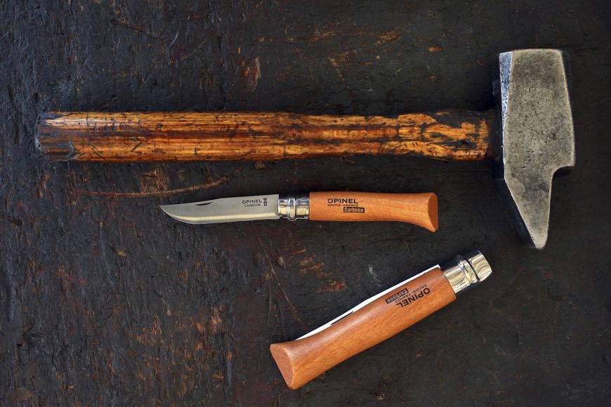 CUCHILLO OPINEL N°7 DE ACERO CARBONO - 3