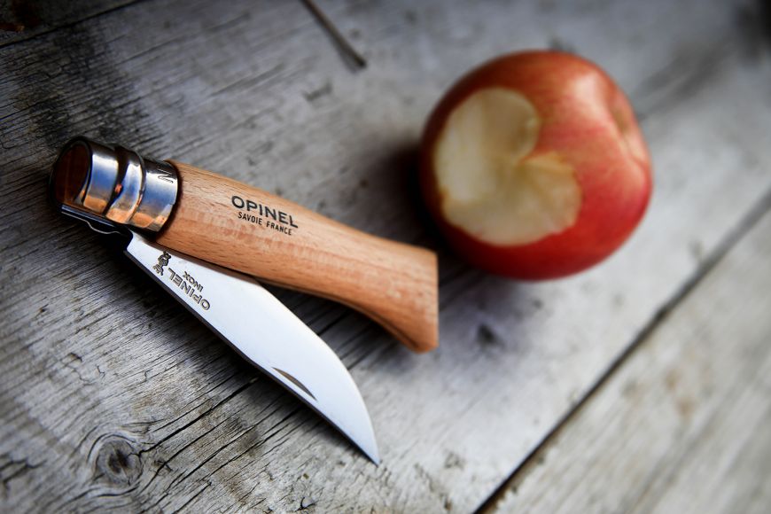 CUCHILLO OPINEL N°8 DE ACERO INOXIDABLE - 3