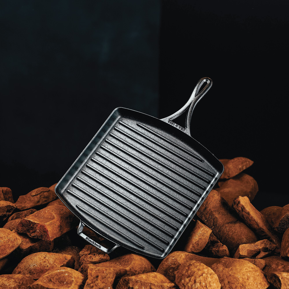 SARTÉN PARRILLA BLACKLOCK HIERRO FUNDIDO 30 CM - 3