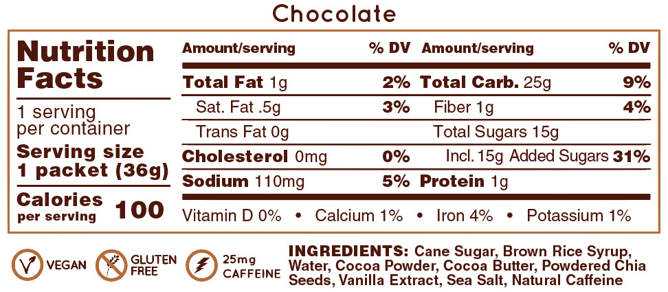 GEL ENERGÉTICO HUMA CHOCOLATE - 2