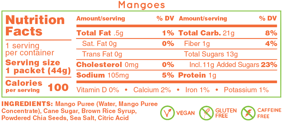 GEL ENERGÉTICO HUMA MANGO - 2