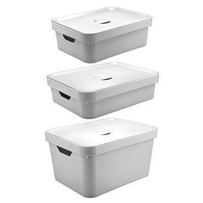 CONJUNTO CAJAS CUBE BLANCO - 1