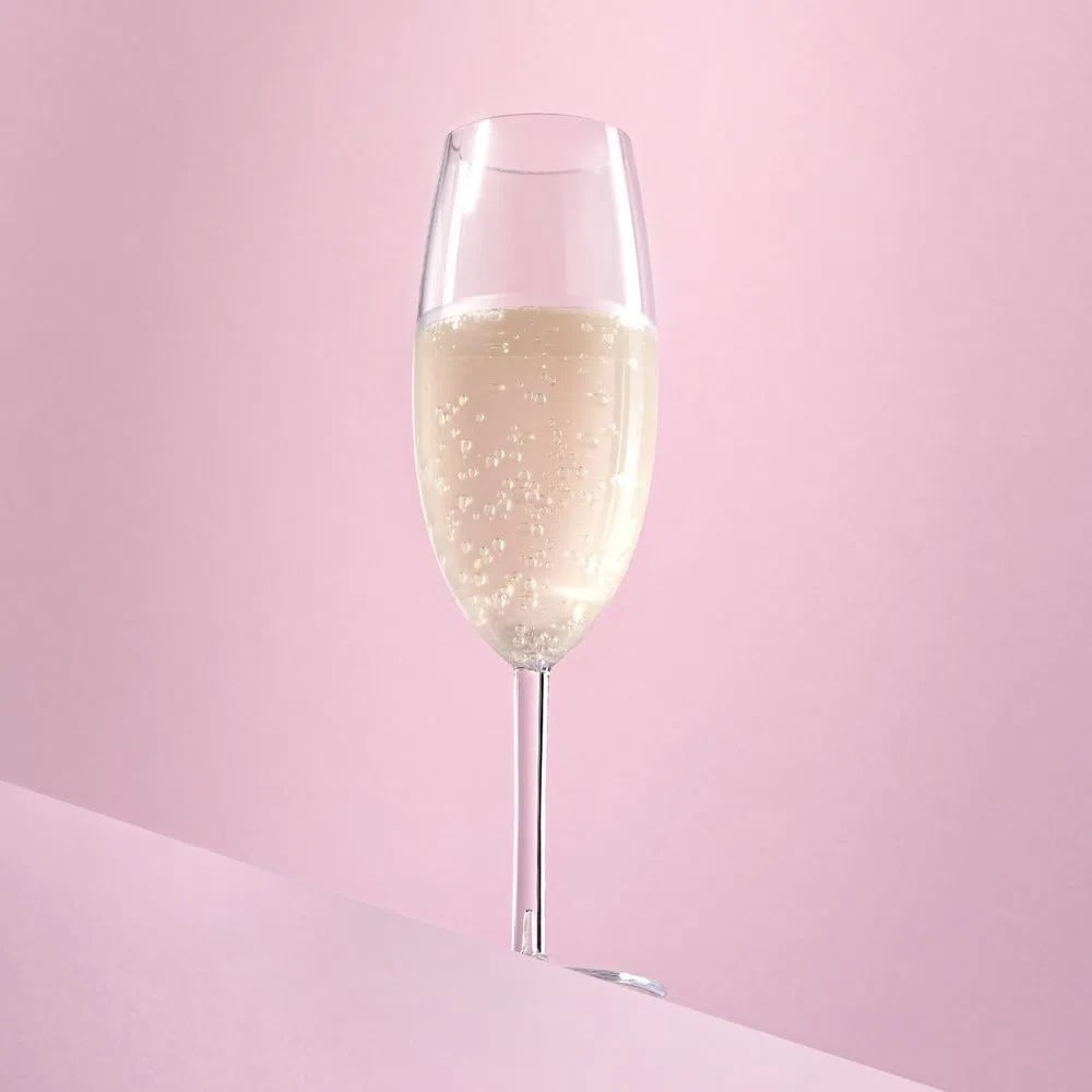 PACK 4 COPAS DE CHAMPAGNE TRANSPARENTE 280 ML - 2