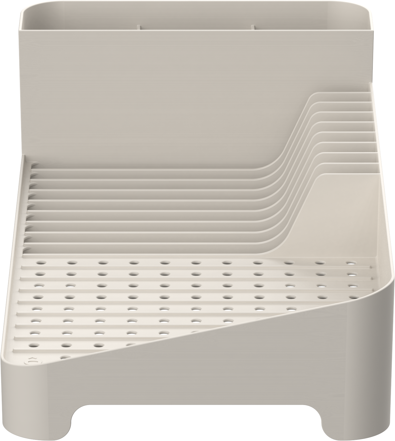 ESCURRE PLATOS TRIUM COMPACTO BEIGE - 2