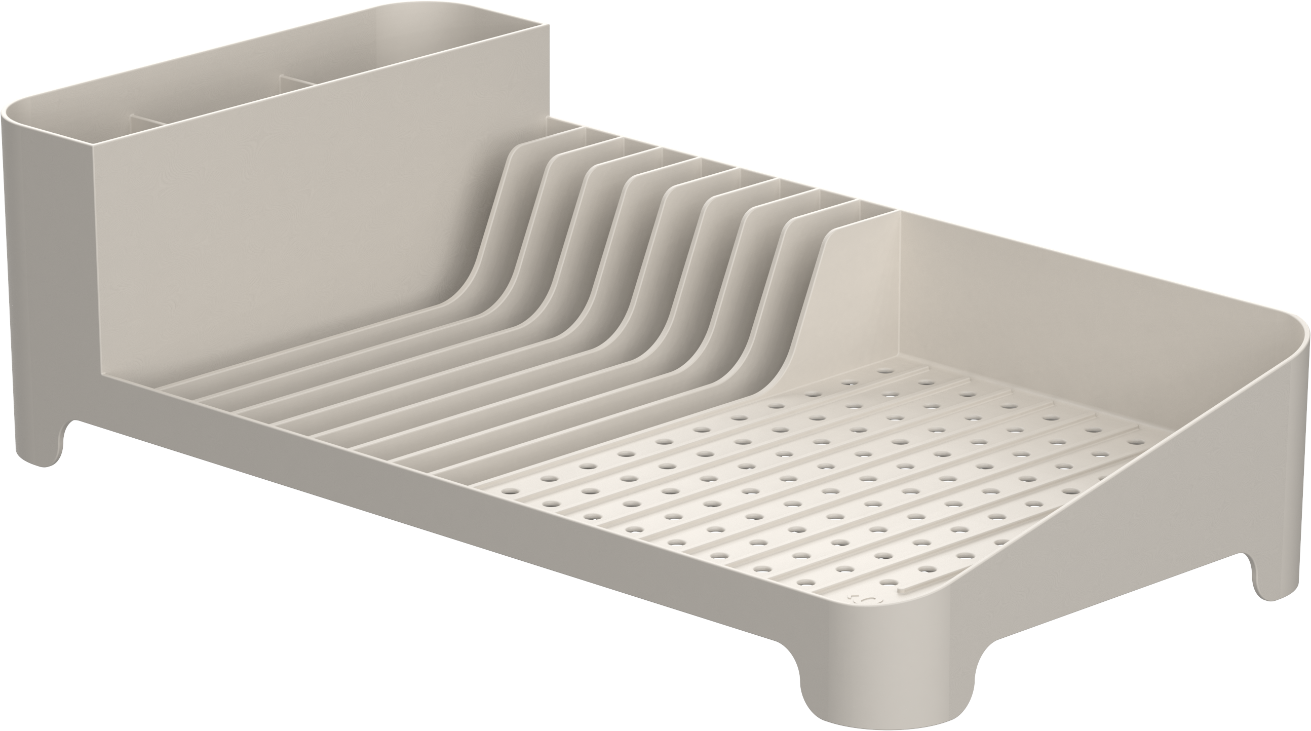 ESCURRE PLATOS TRIUM COMPACTO BEIGE - 4
