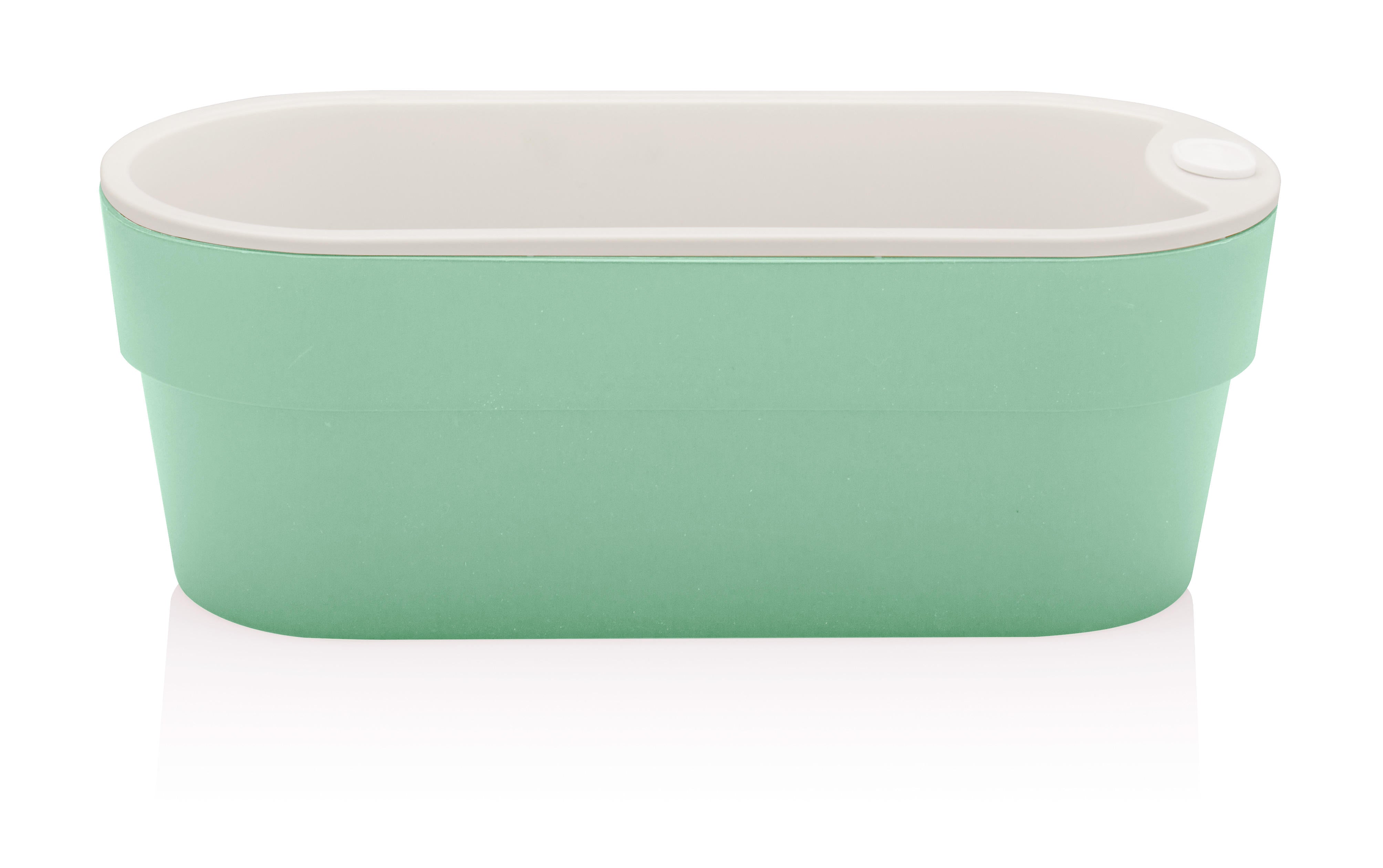MACETERO HUERTA AUTO RIEGO VERDE MENTA 1,75 LT | OU - 1