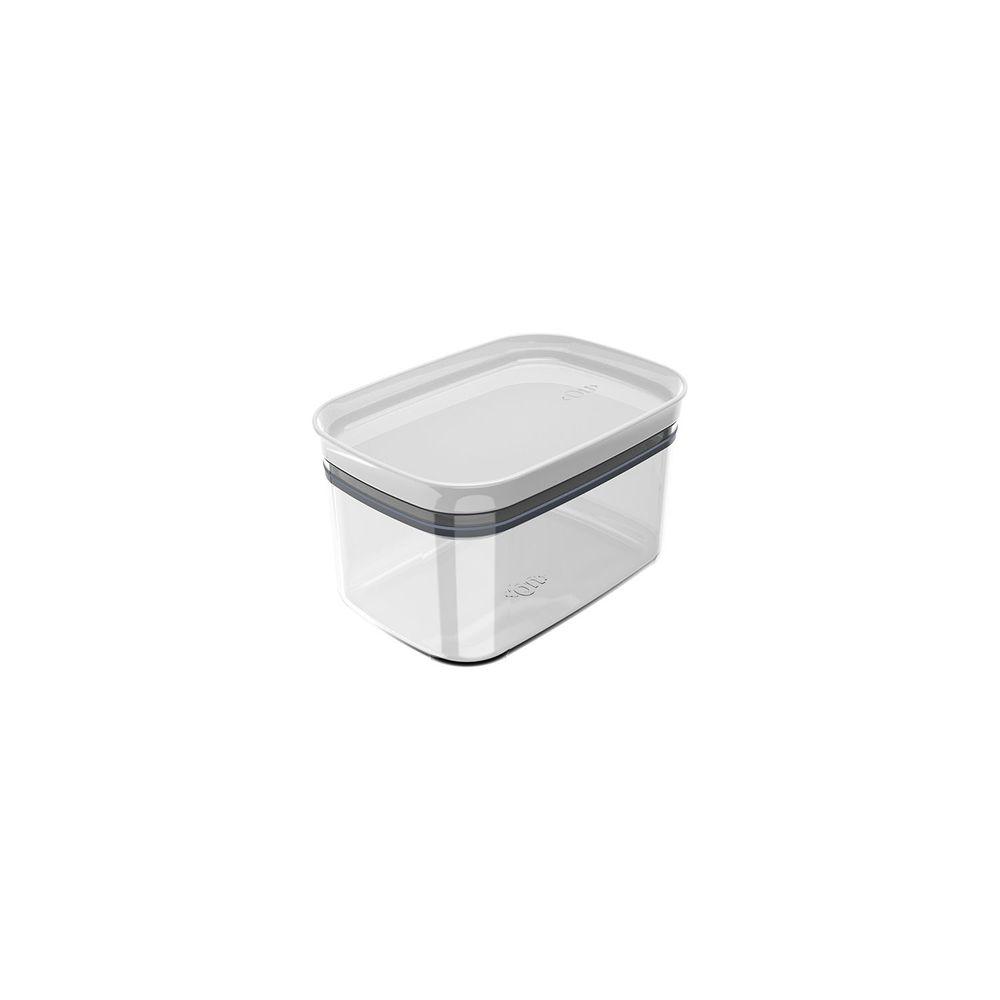 CONTENEDOR BLOCK RECTANGULAR BLANCO 0,65 LT - 1