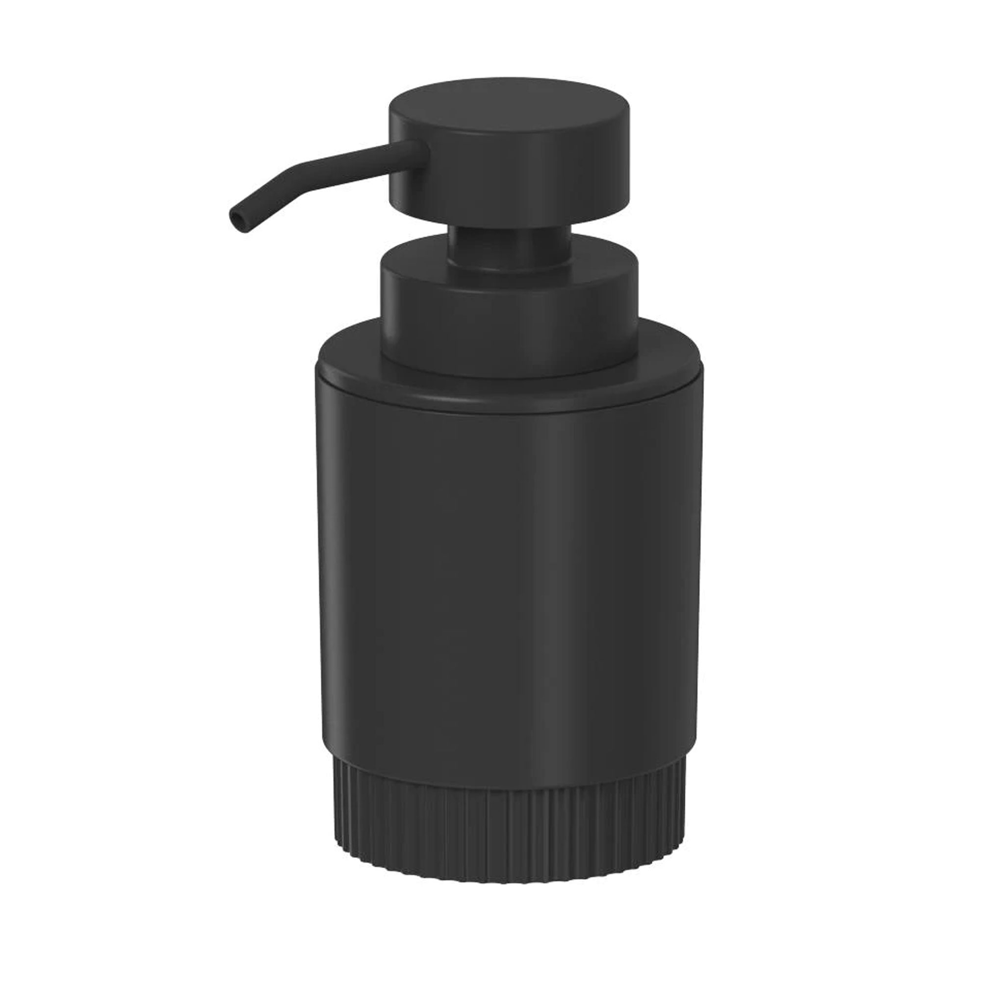 JABONERA OU 7908466034580 CON DOSIFICADOR DORICA C/ 300 ML NEGRO - 1