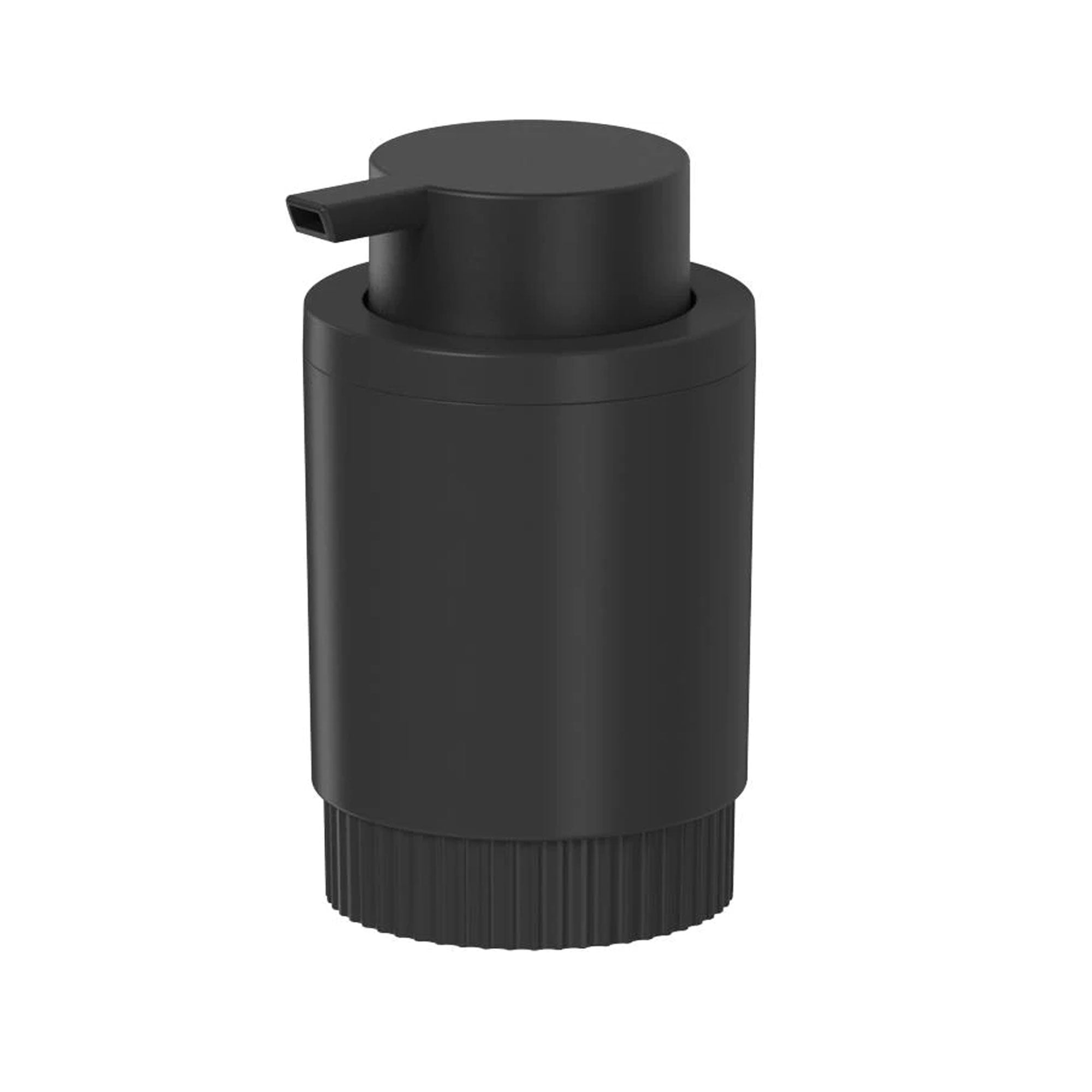 JABONERA CON DOSIFICADOR DORICA NEGRO 300 ML - 1
