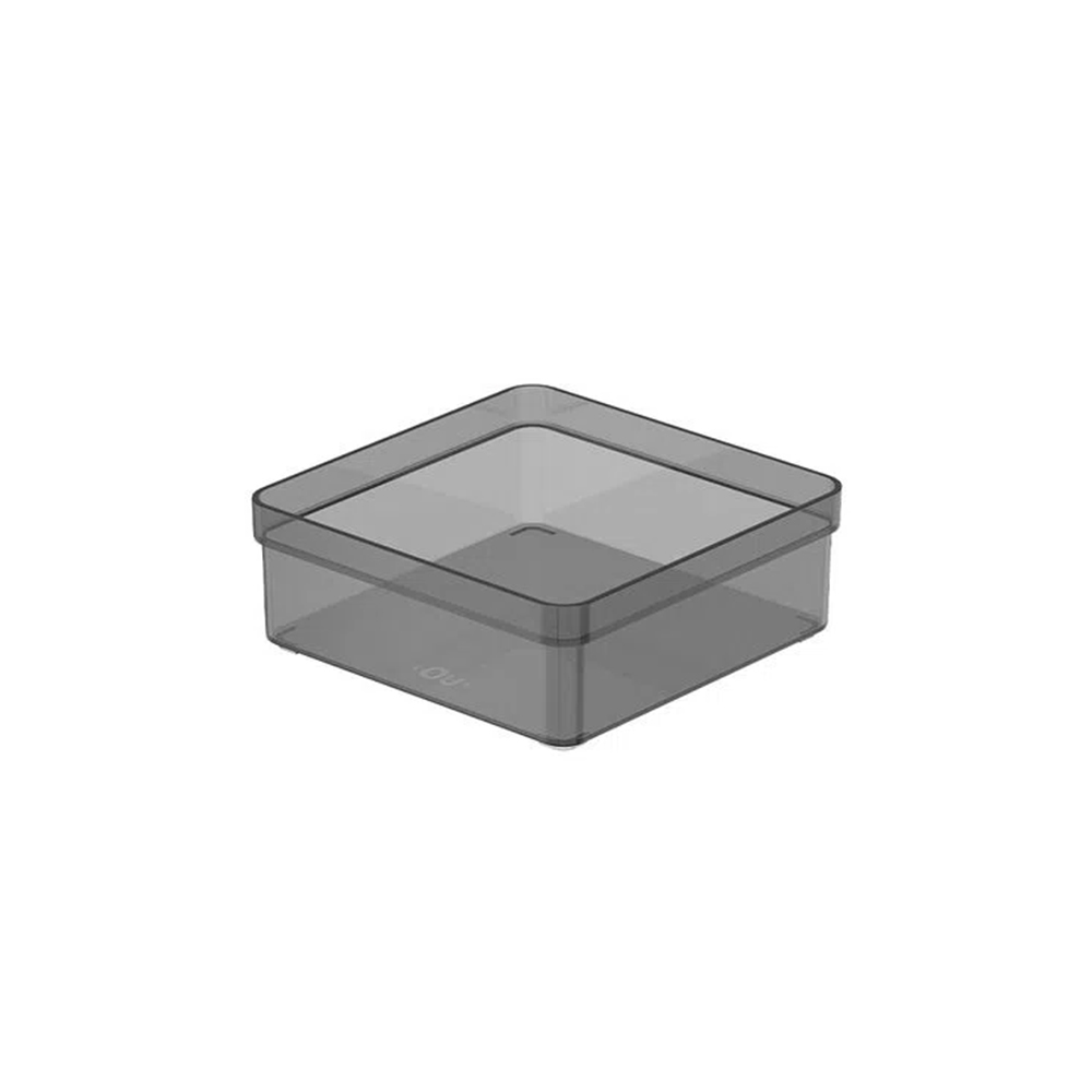 ORGANIZADOR DE CAJÓN CLEAR 15 X 15 X 5,6 GRIS - 1