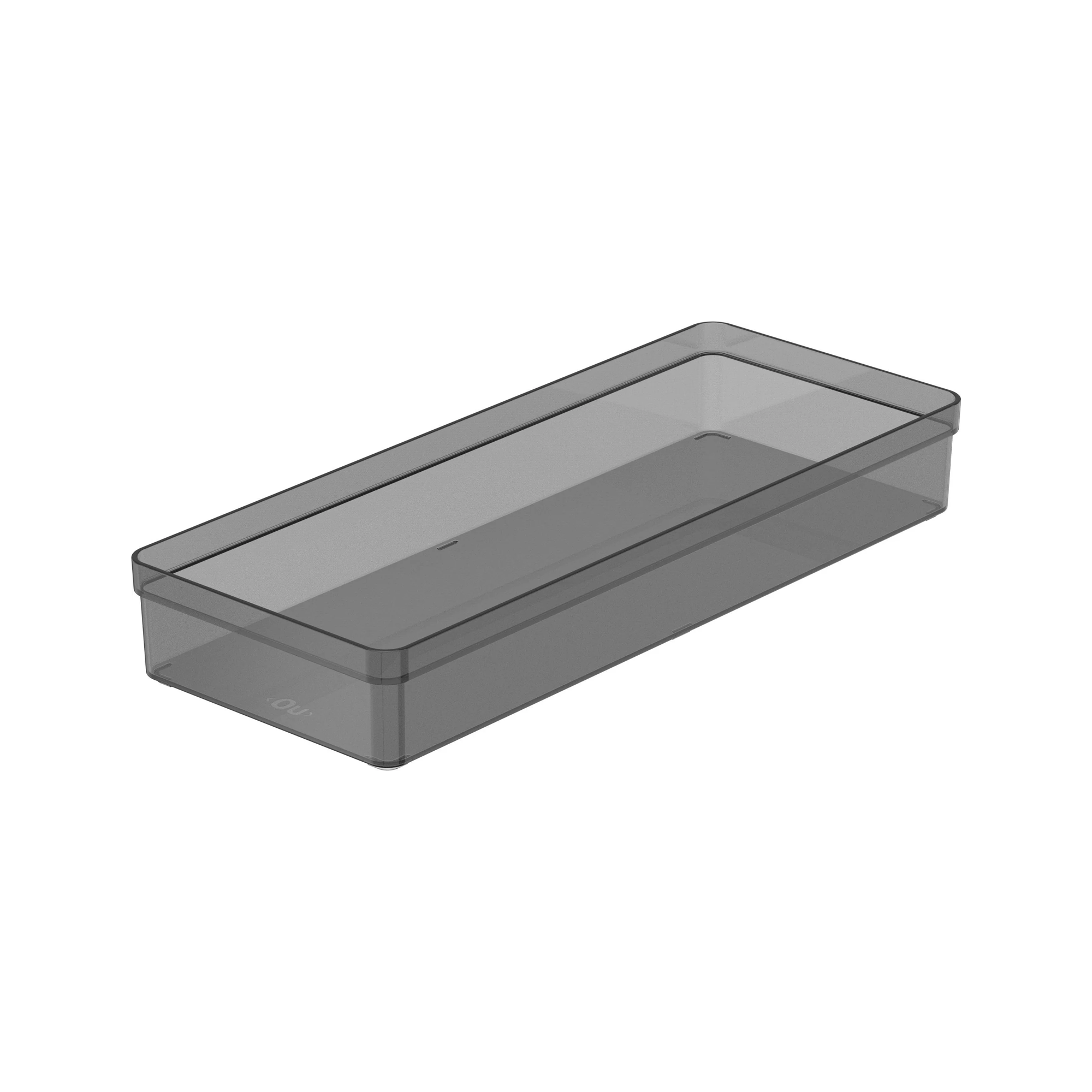 ORGANIZADOR OU 7908466018467 CAJÓN CLEAR 37.5 X 15 X 5.6 GRIS - 1
