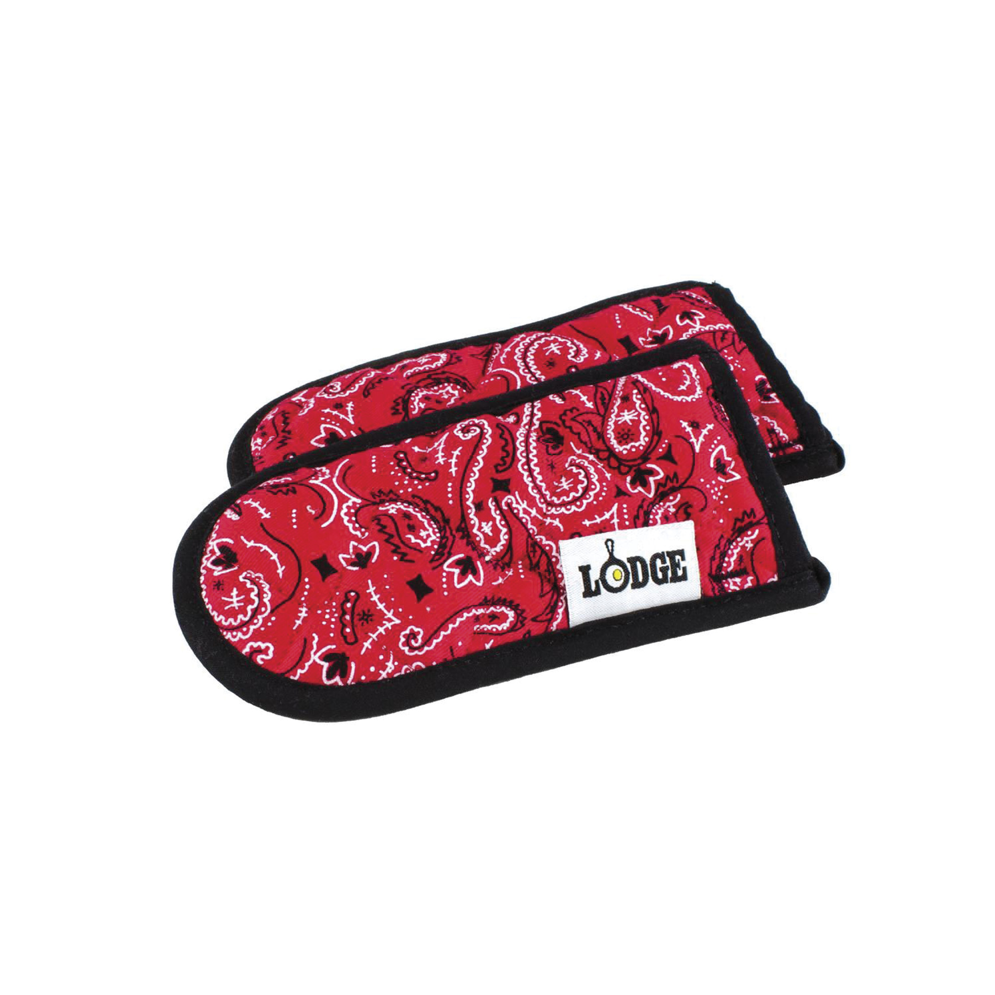 SET DE 2 MANGO DE TELA BANDANA ROJO - 1