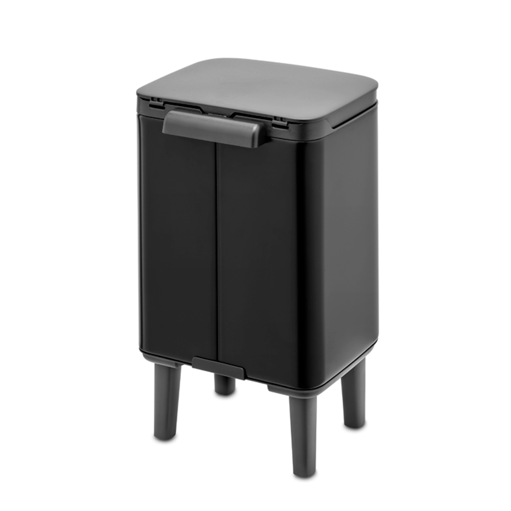 BASURERO BO HI 4 LT MATT BLACK - 3