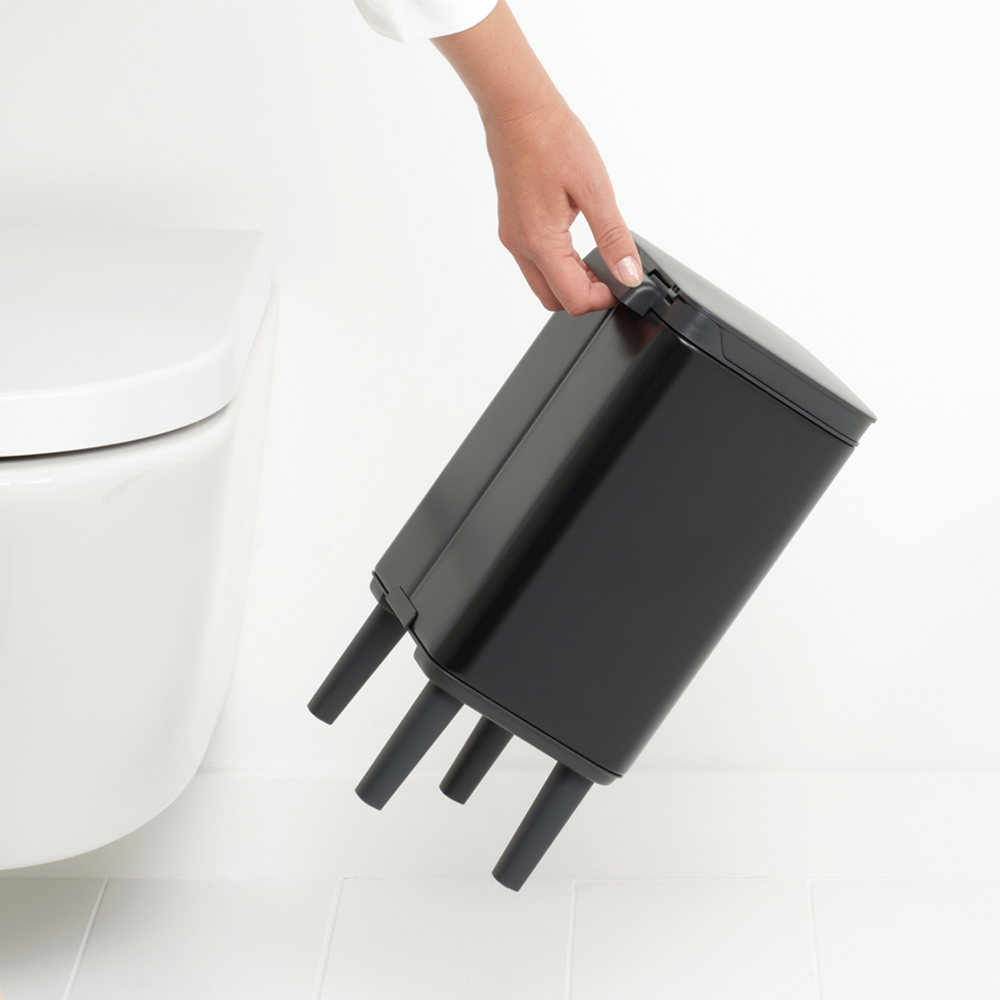 BASURERO BO HI 4 LT MATT BLACK - 6