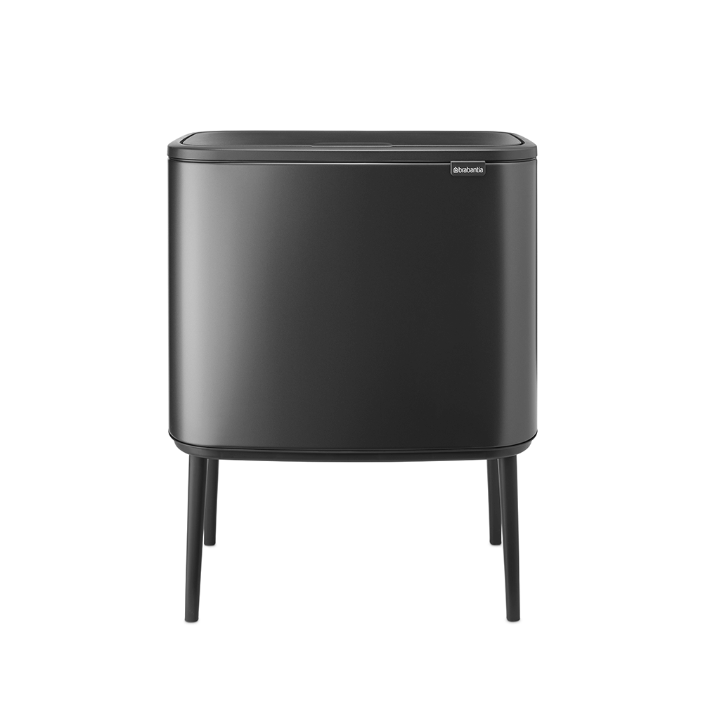BASURERO BRABANTIA BO TOUCH 11 + 23L CONFIDENT GREY - 1