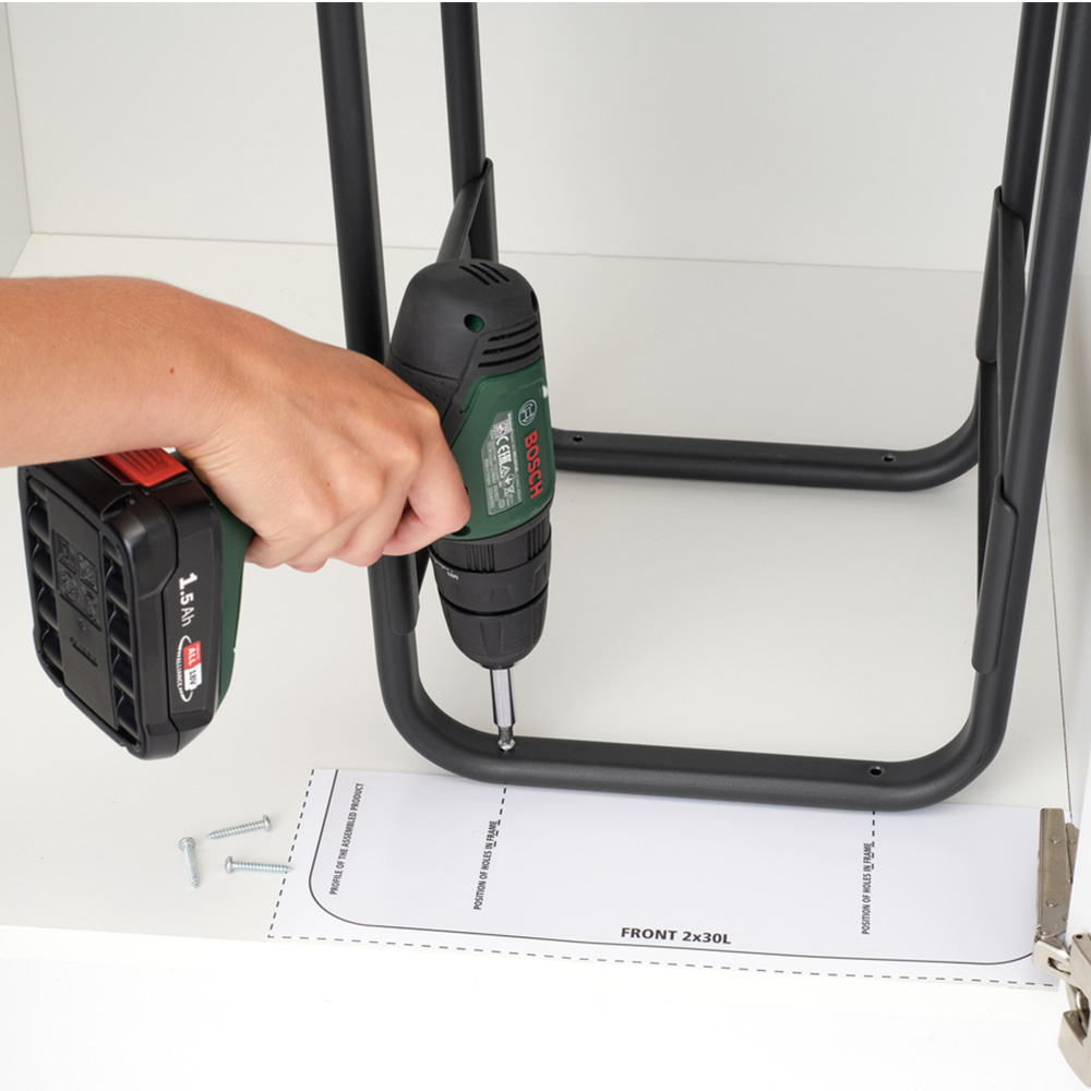 BASURERO BRABANTIA SORT & GO 2 X 30L DARK GREY & JA GREEN - 5