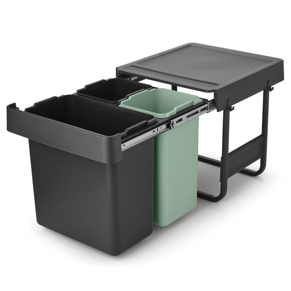BASURERO BRABANTIA SORT & GO 10+10+20L MULTI - 1