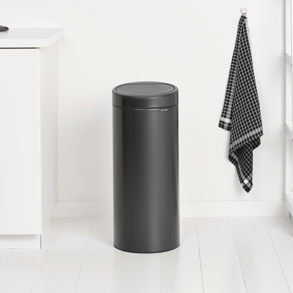 BASURERO TOUCH NEW 30 LT CONFIDENT GREY - 4