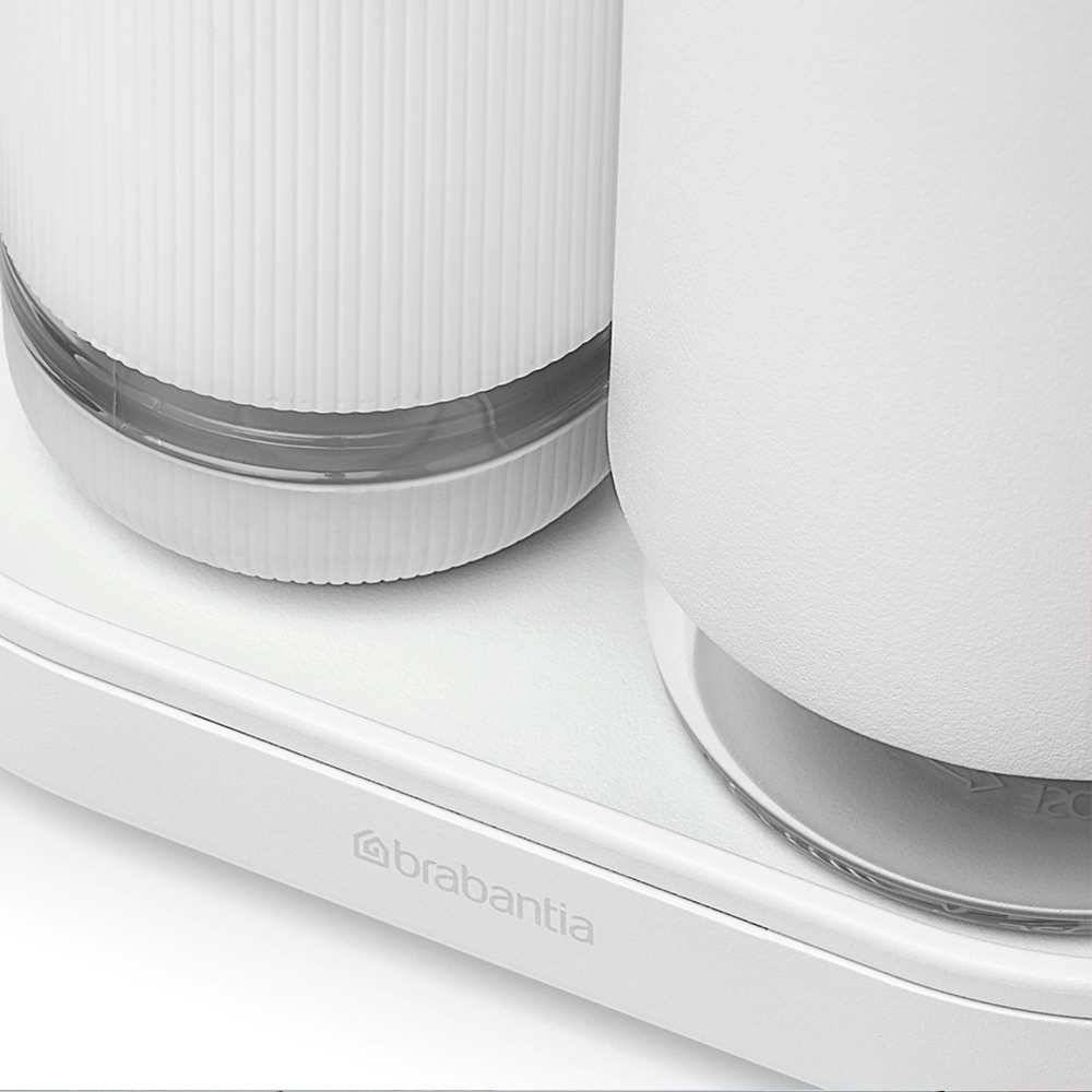 SET DISPENSADOR DE JABÓN SINKSTYLE 2X200 ML FRESH WHITE - 4