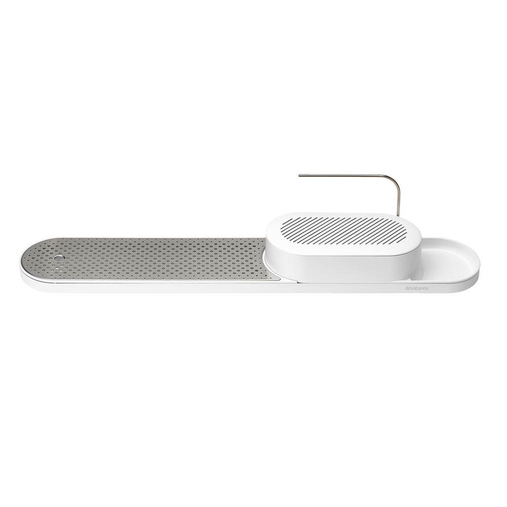 ORGANIZADOR Y BANDEJA DE SECADO SINKSTYLE FRESH WHITE - 2