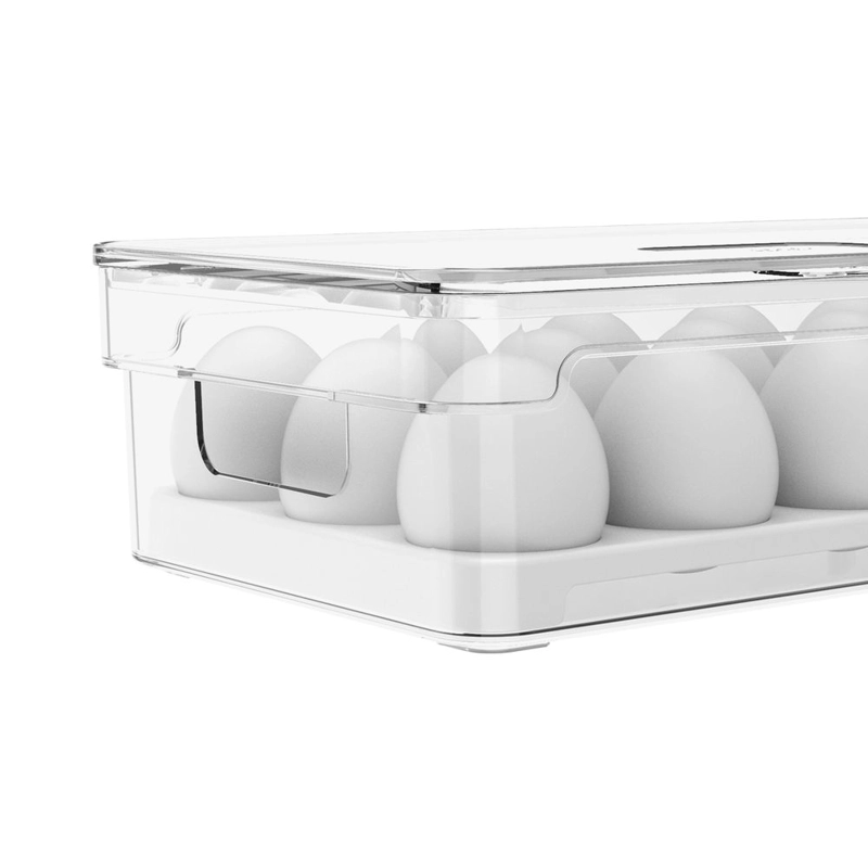 ORGANIZADOR DE HUEVOS CLEAR FRESH 18 UNIDADES - 4