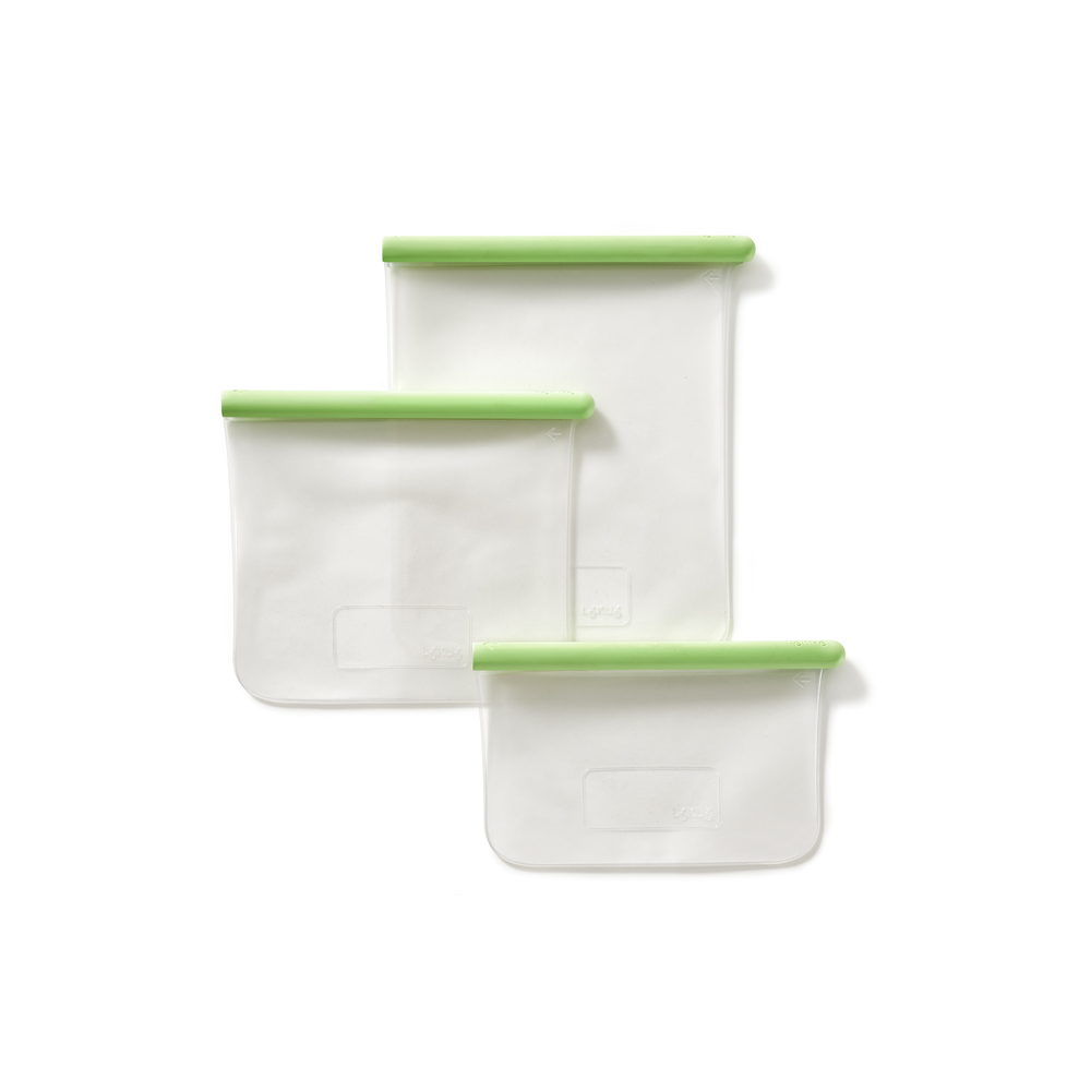 SET DE 3 BOLSAS REUTILIZABLES PLANAS - 1