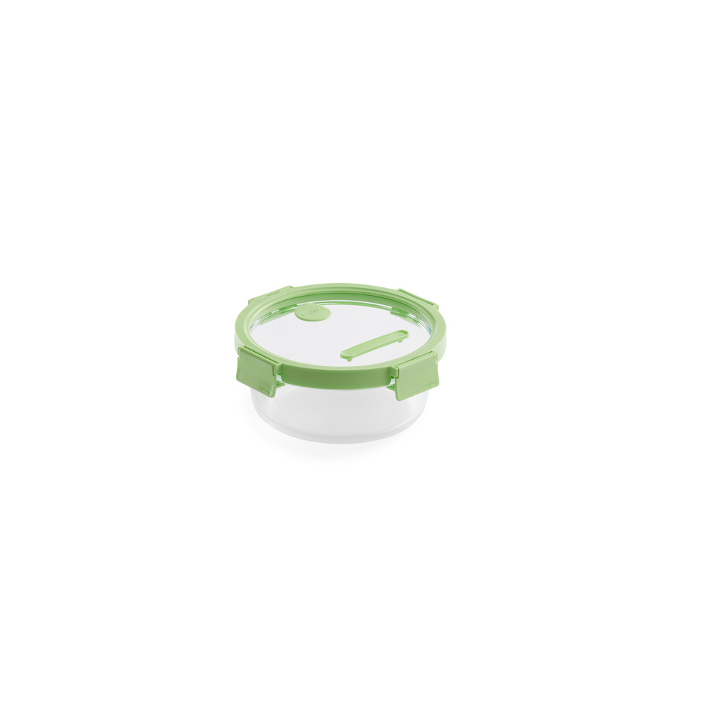 RECIPIENTE HERMÉTICO 100% DE VIDRIO 950 ML EN COLOR ROJOONDO - 1