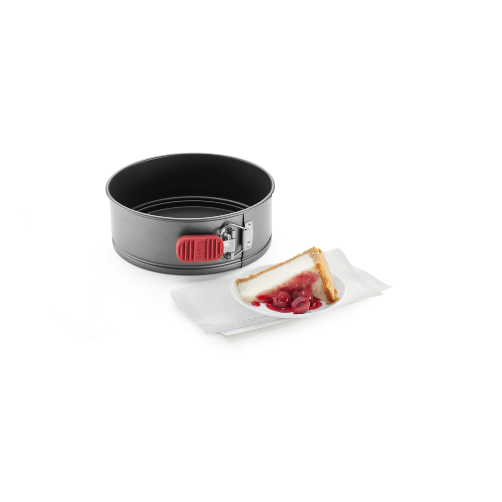 MOLDE EN COLOR ROJO REDONDO DESMONTABLE ANTIADHERENTE Ø 20 CM - 2