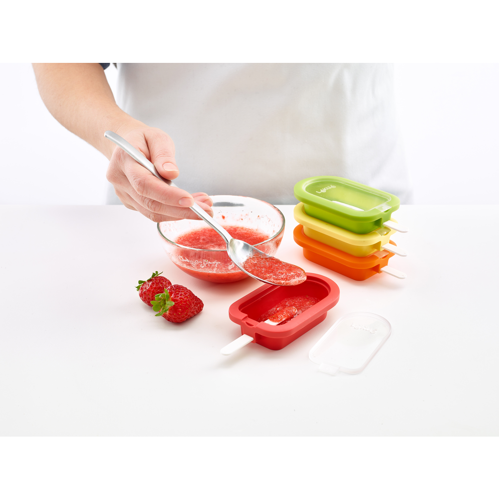 KIT DE 4 MOLDES DE HELADO APILABLES - 7