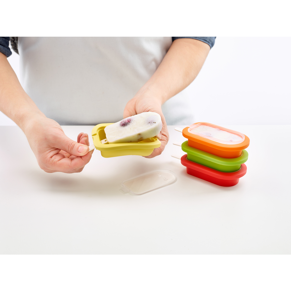 KIT DE 4 MOLDES DE HELADO APILABLES - 9