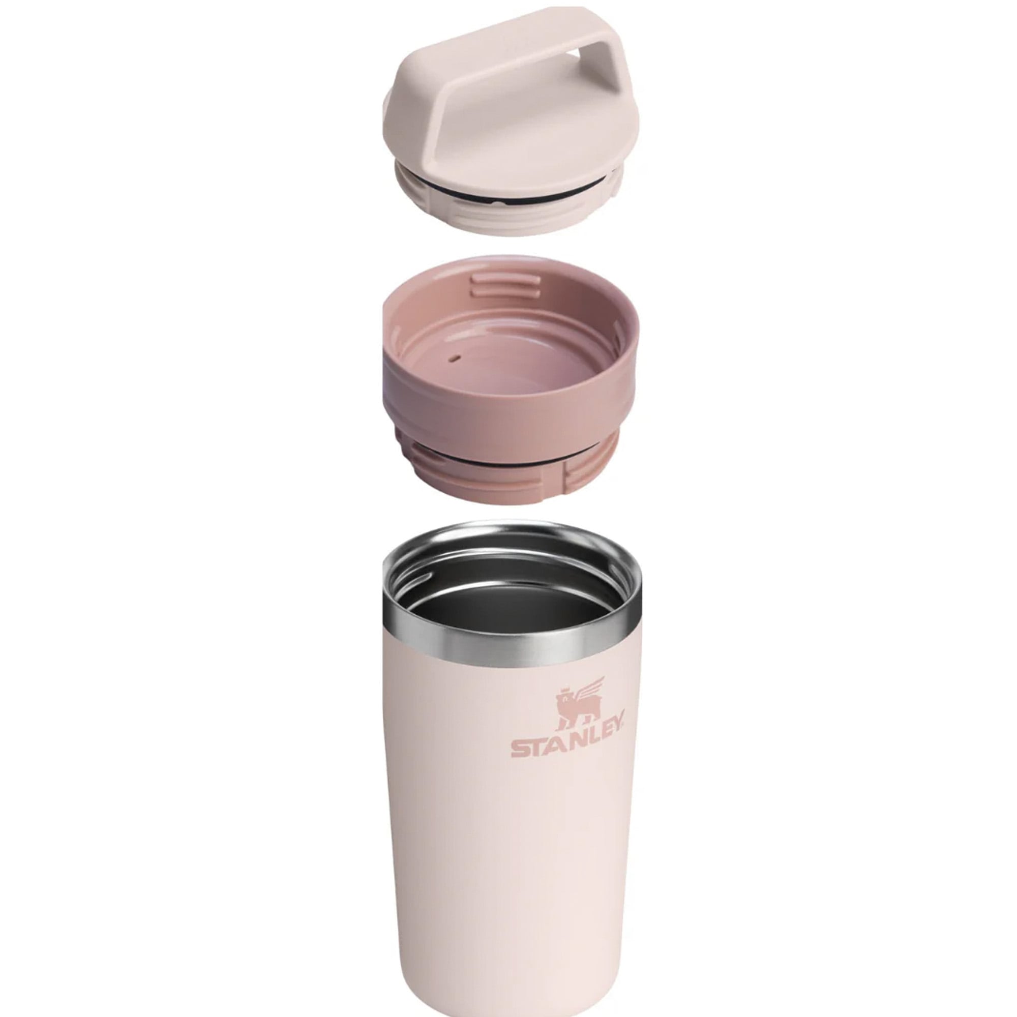 MUG EN COLOR CAFE TO GO ROSA PALO | 354 ML - 6
