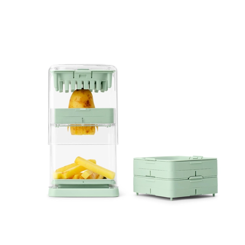CORTADOR DE PAPAS TASTY - JADE GREEN - 5