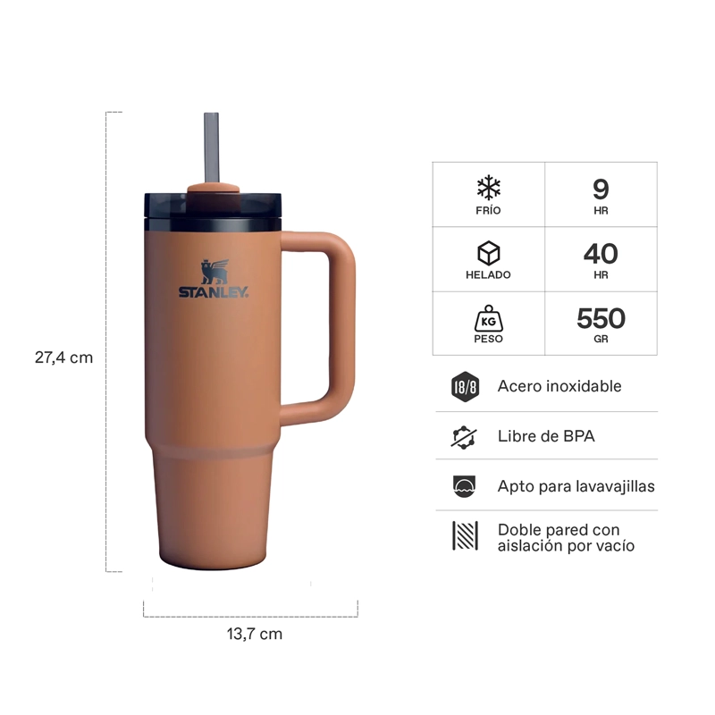QUENCHER H2.0 ADVENTURE CAMEL| 887 ML - 2