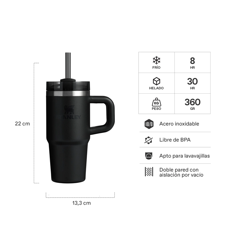 QUENCHER H2.0 ADVENTURE BLACK 2.0 | 591 ML - 2