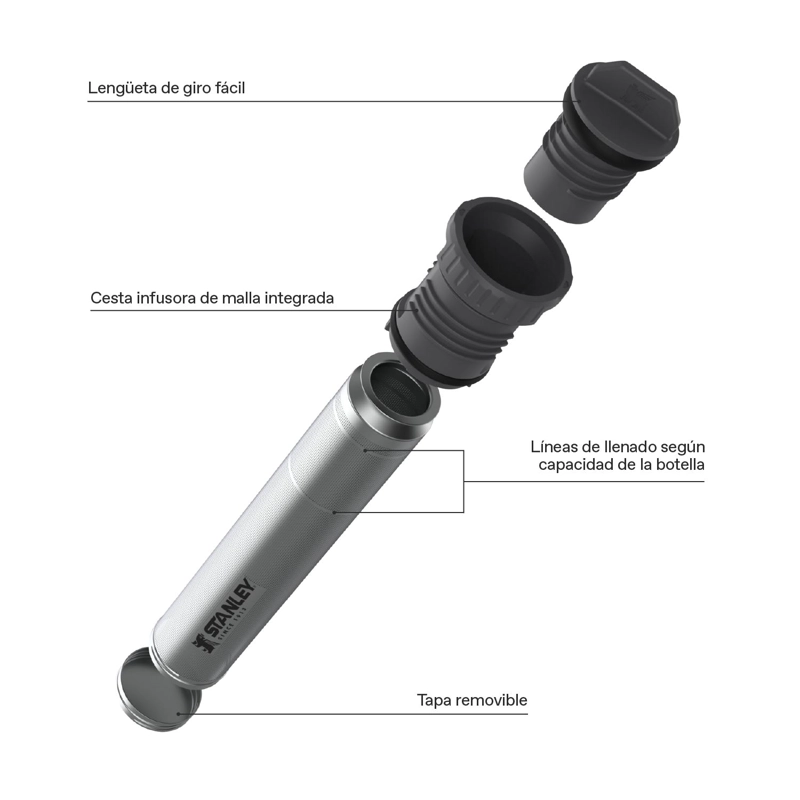 INFUSOR HIERBA STANLEY LARGO PARA TERMO CLASSIC 1.4 LT - 3