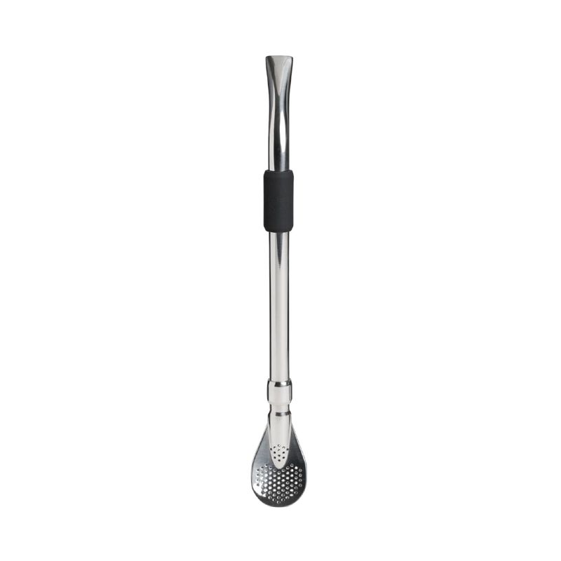 BOMBILLA PARA MATE DE CUCHARA NEGRA 2.0 STANLEY - 4