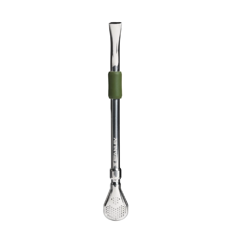 BOMBILLA PARA MATE DE CUCHARA VERDE 2.0 STANLEY - 1