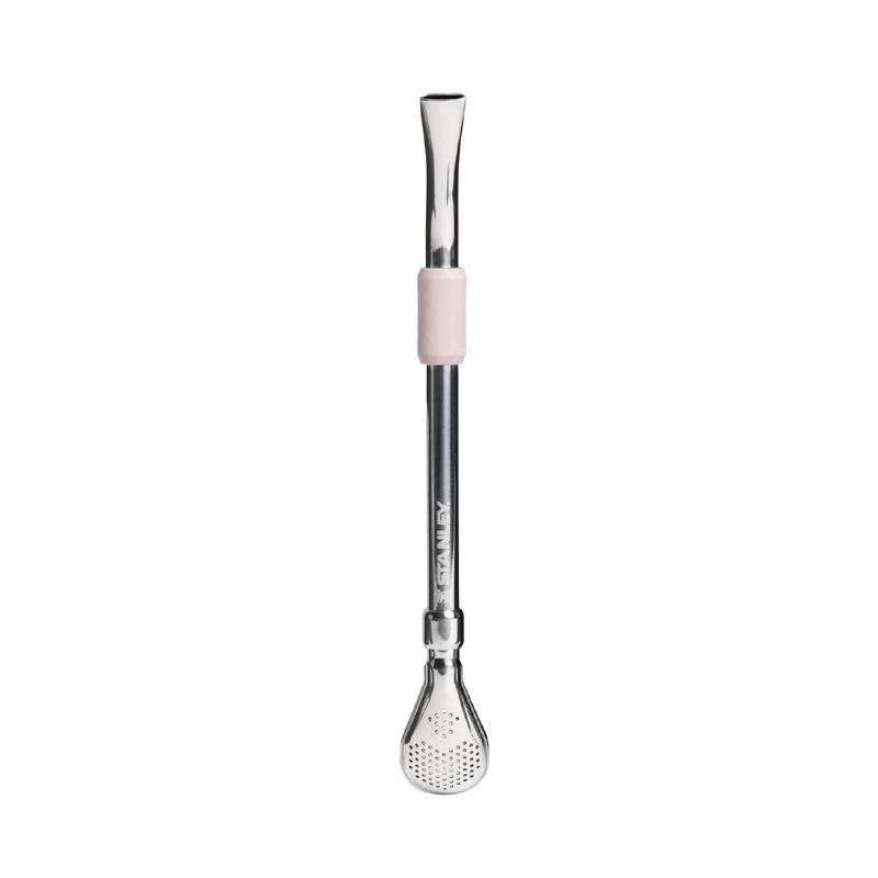 BOMBILLA PARA MATE DE CUCHARA ROSA 2.0 STANLEY - 1