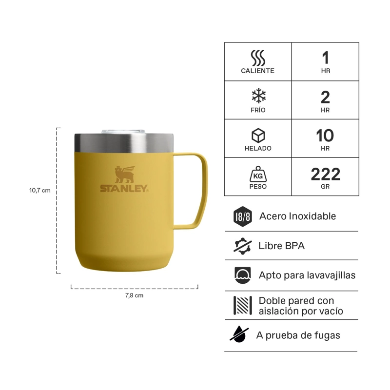 TAZA DE CAMPING STANLEY DIJON | 236 ML - 2