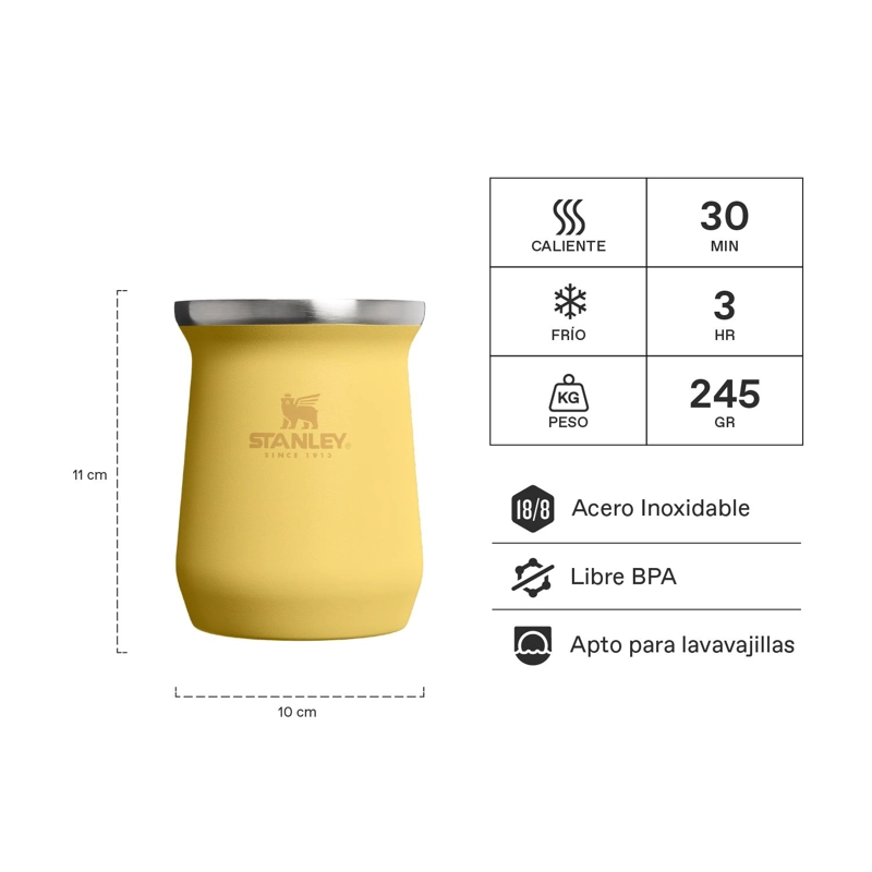 MATE MUG STANLEY DIJON | 236 ML - 2