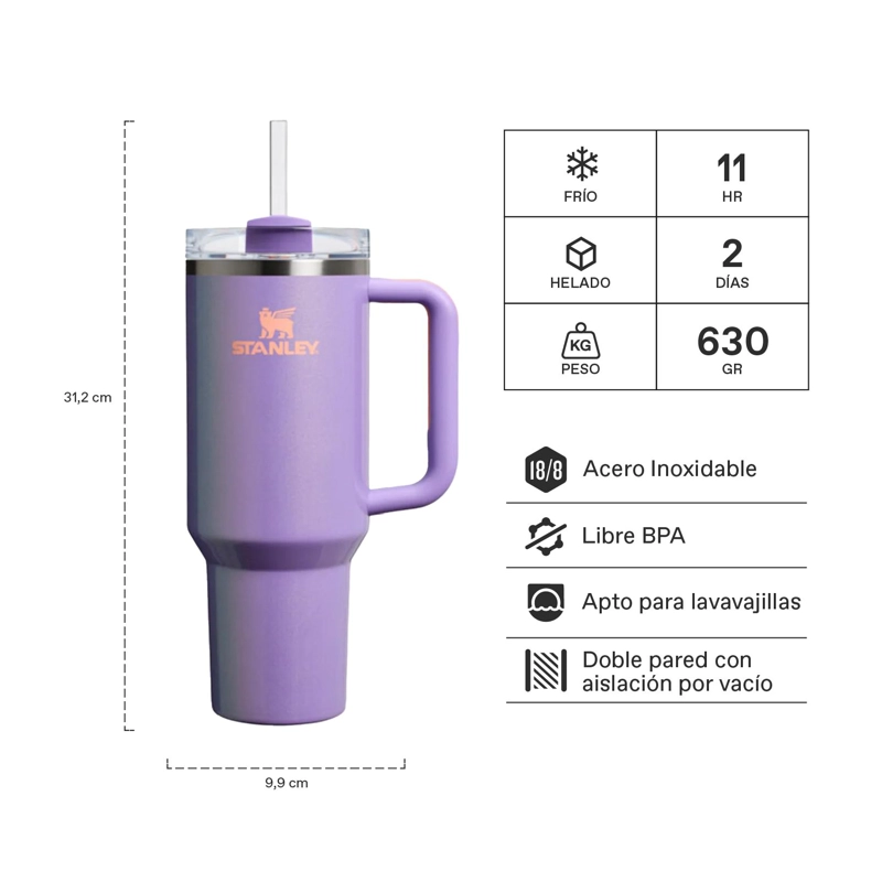 QUENCHER H2.0 ADVENTURE PERIWINKLE SHIMMER | 1.18 LT - 2