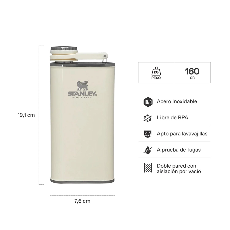 PETACA STANLEY CLASSIC CREAM GLOSS | 236 ML - 2